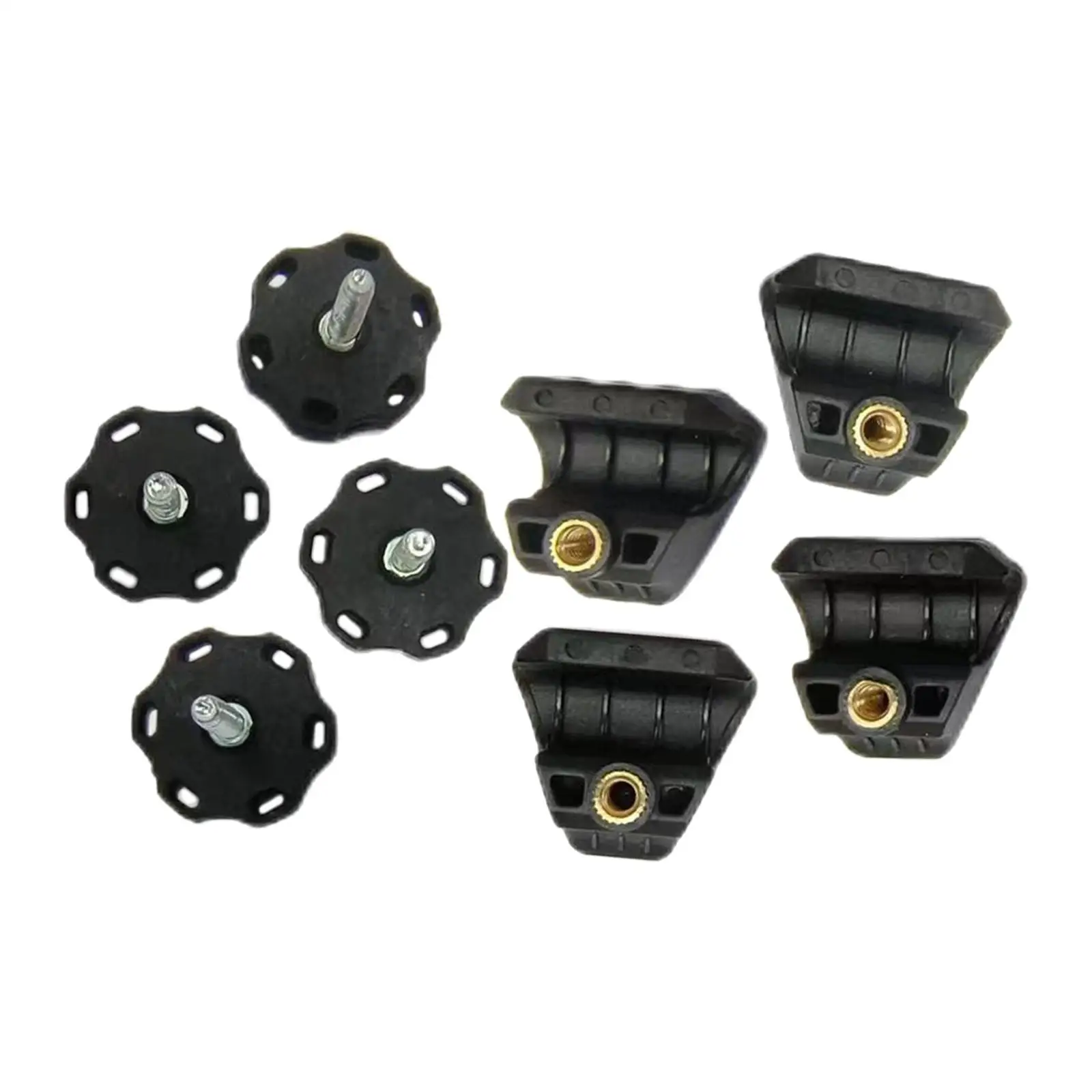 

4 Pieces Football Visor Clips Fasteners Spare Parts Universal Accessories