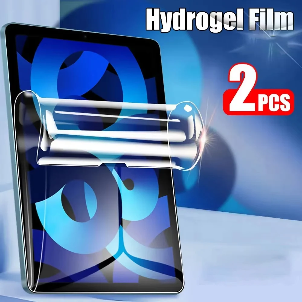 2pcs Full Cover Hydrogel Film For Samsung Galaxy Tab S9 FE Plus S7 S8 Plus 12.4 A9 Plus S9 S8 S7 S6 Lite S9 FE 10.9 A8 A7 Film