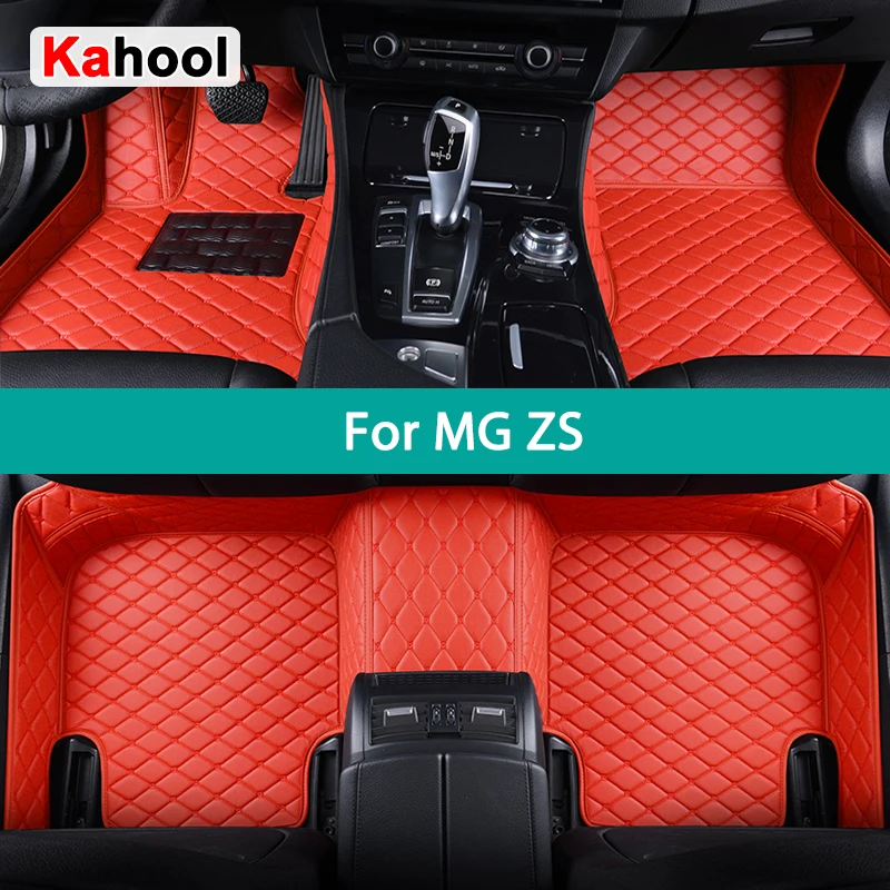 

KAHOOL Custom Car Floor Mats For MG ZS Auto Carpets Foot Coche Accessorie