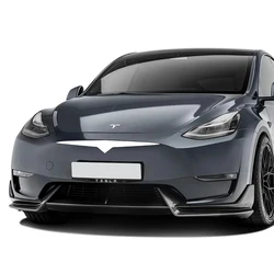 For Tesla Model 3 Y X S Front Bumper Sticker Car Decal Tuning Para Personalized Modification Vinyl Film Auto Accessories