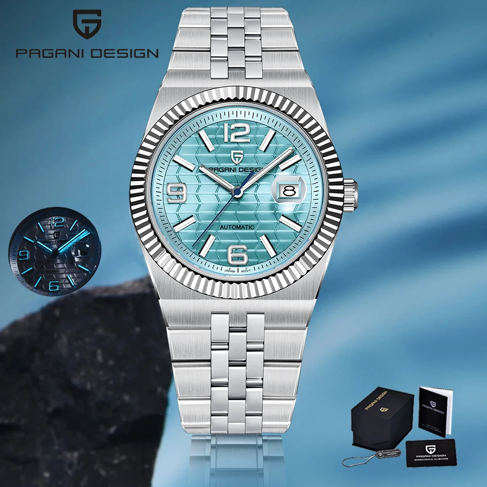 

PAGANI DESIGN 2025 New 40MM Honeycomb Pattern Dial Automatic Mechanical Men's Watch Miyota 8215 Stainless Steel PDYS027