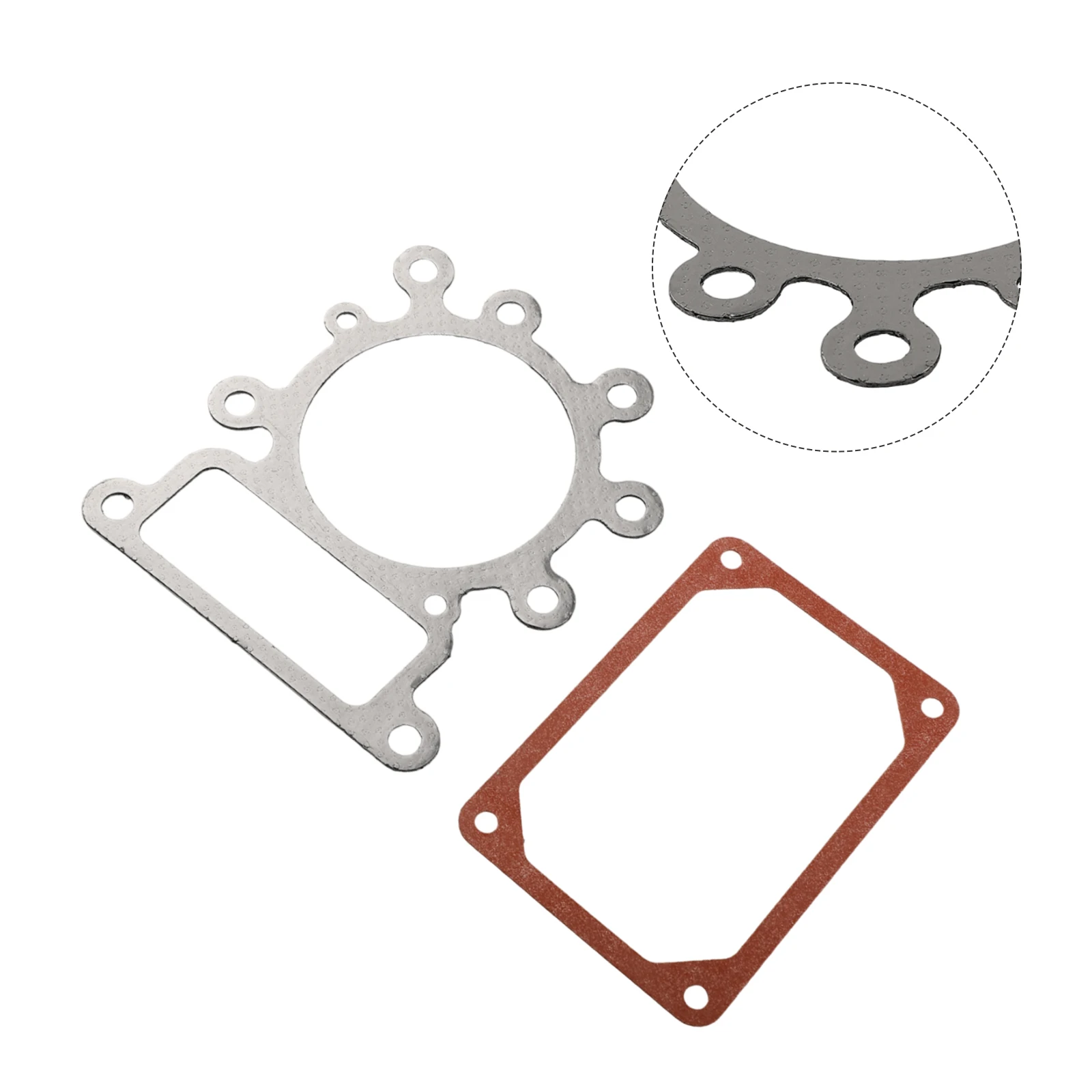 For Lawn Mower Repair Black Silver Lawn Mower Gasket 273280 Gasket Easy Installation High-Quality Materials Long-Lasting