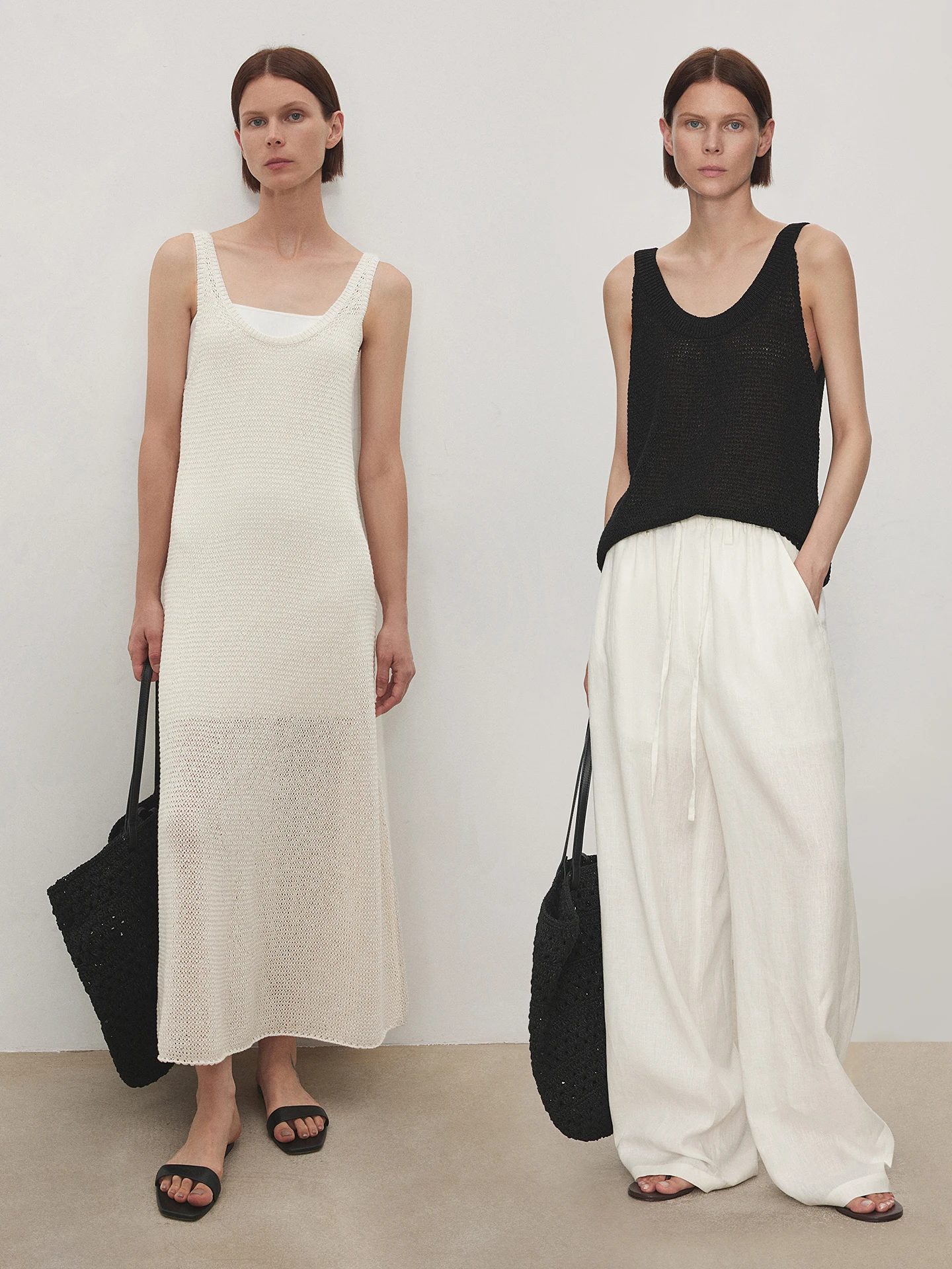 

CHICJOC Exclusive Double Color Wai Cotton Dry Cool Feeling Retro Vaion Hollow out arp U Ne Strap Dr