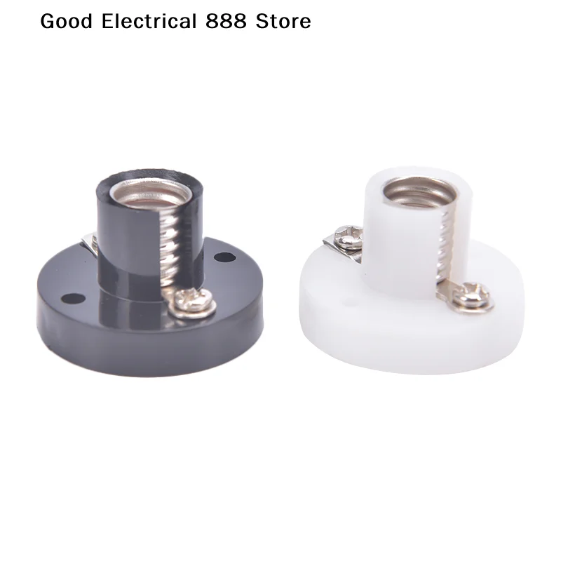 【GE】1PC E10 Screw Holder DIY Flat Lamp Bases Physics Electric Beads Testing Parts