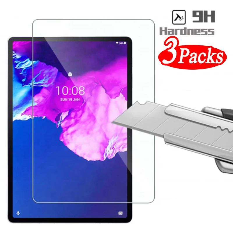 

3Pcs Tempered Glass Screen Protector For Lenovo Tab P11 P12 Pro M10 FHD Plus 2nd Gen M10 HD M8 8.0 M9 9.0 10.1 10.3 11.5 Inches