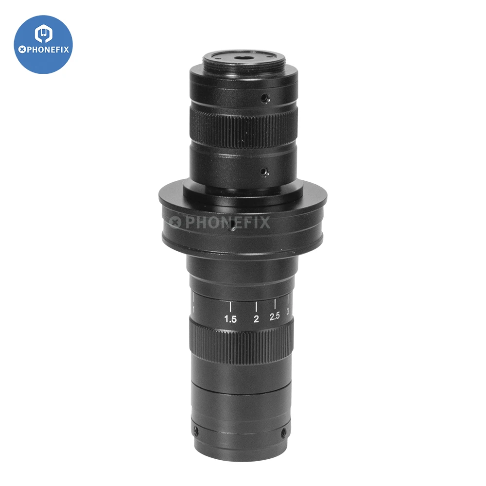

Industrial Video Microscope Camera C-Mount Lens Adjustable Magnification 0.7X-4.5X Optical Zoom Lens for HDMI VGA USB Microscope