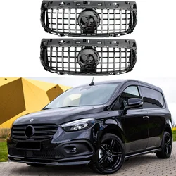 Front Racing Facelift Grille Upper Radiator GTR Grill Panamerica Style For Mercedes-Benz Citan W416 2021-2023