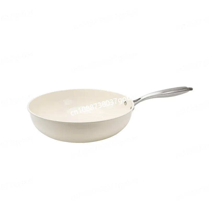 

Новая двусторонняя керамическая сковорода для стейка, жареная сковорода с антипригарным покрытием, бытовой вок