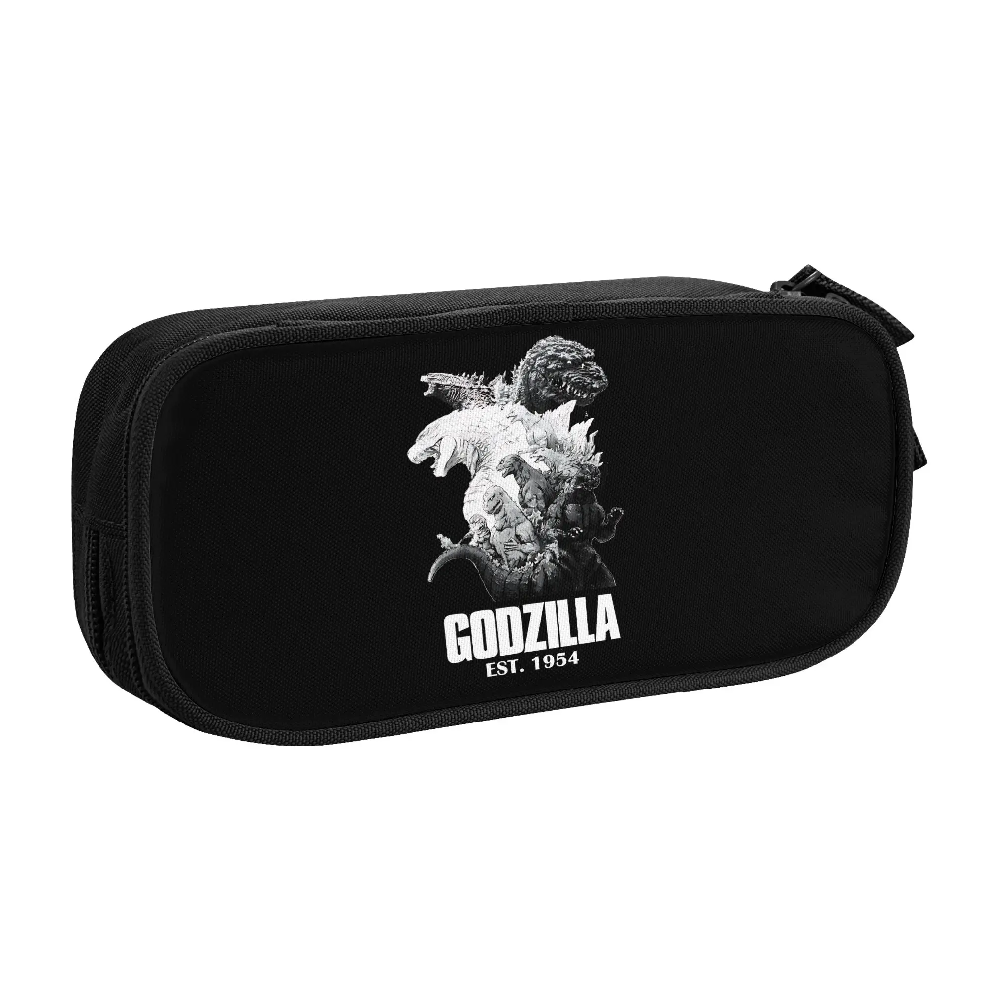 1 Stück GODZILLA Federmäppchen für Schüler, FirstAppearance Stiftbox, Bleistiftbeutel, großes Fassungsvermögen, Stiftetui, Stifthalter