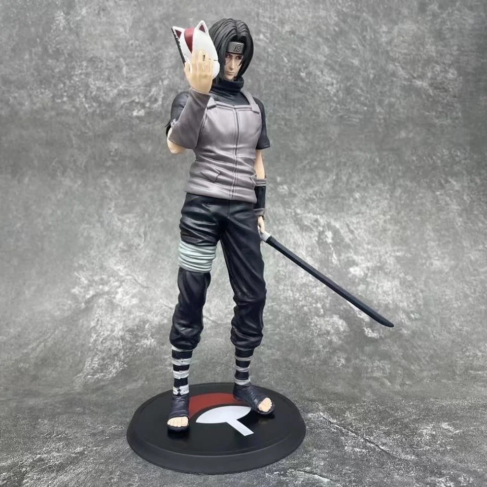 Anime Akatsuki Uchiha Itachi 2nd Anniversary Ver. GK PVC Action Figure Statue Collection Model Kids Toys Doll Gifts