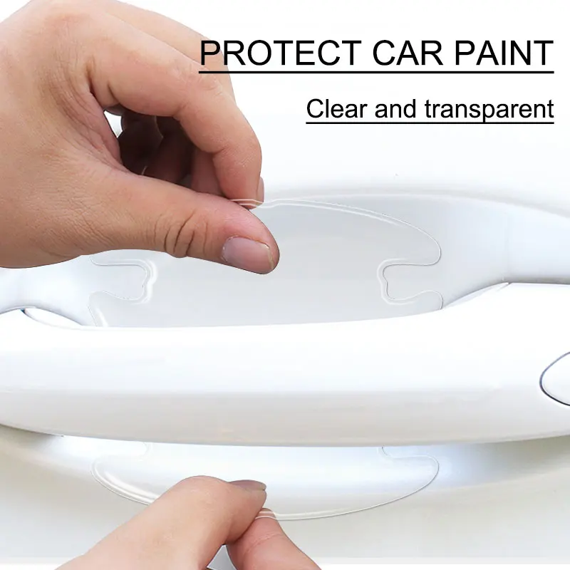 Car Door Handle Protective Film - Clear Anti-Scratch，One Size Fits All Car Part – Compatible with Most Vehicle Makes & Models
