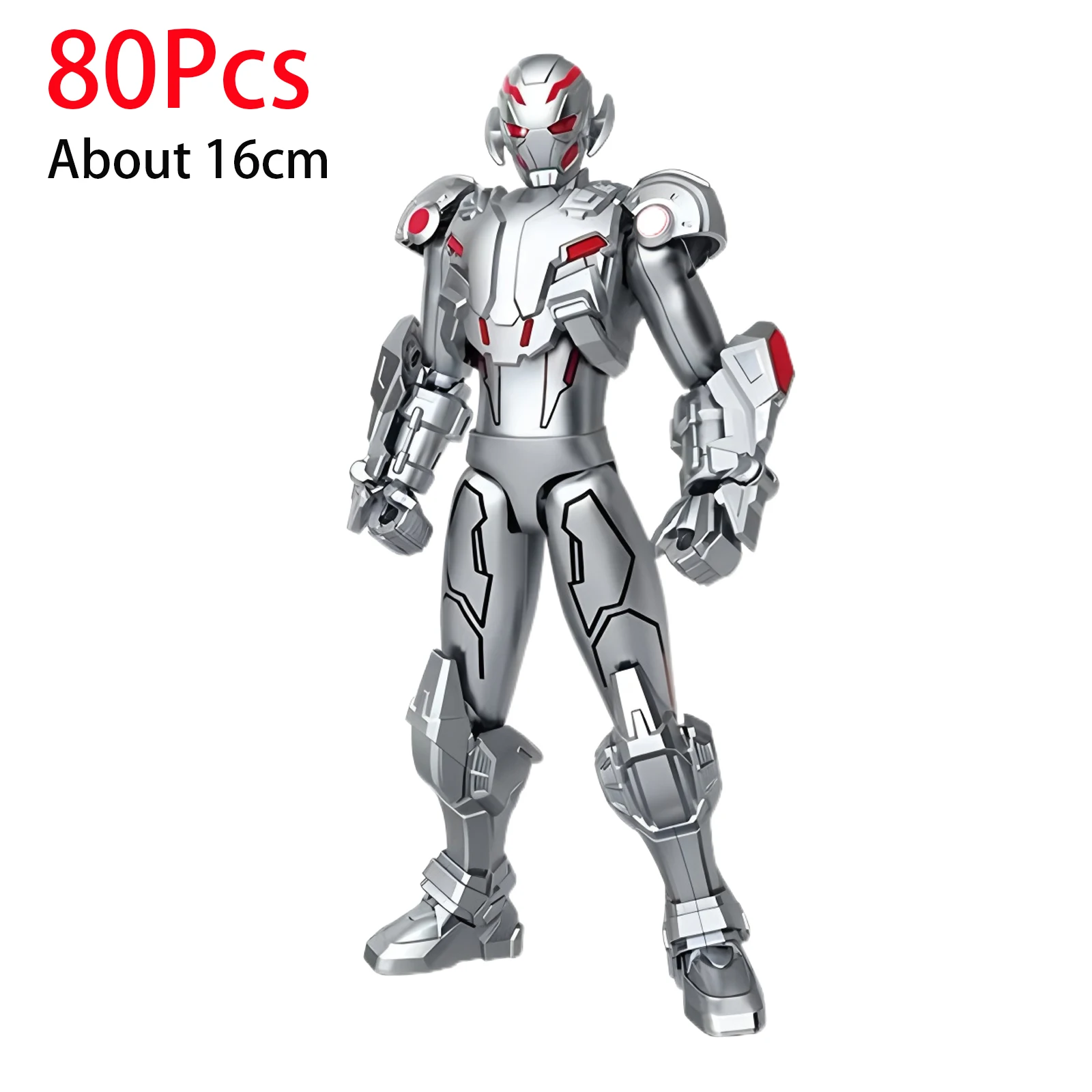 16 cm Marvel Legends Brick Deadpool Spider-Man bouwstenen, Iron Man cartoonfiguur bouwstenen, speelgoed voor kinderen, cadeau
