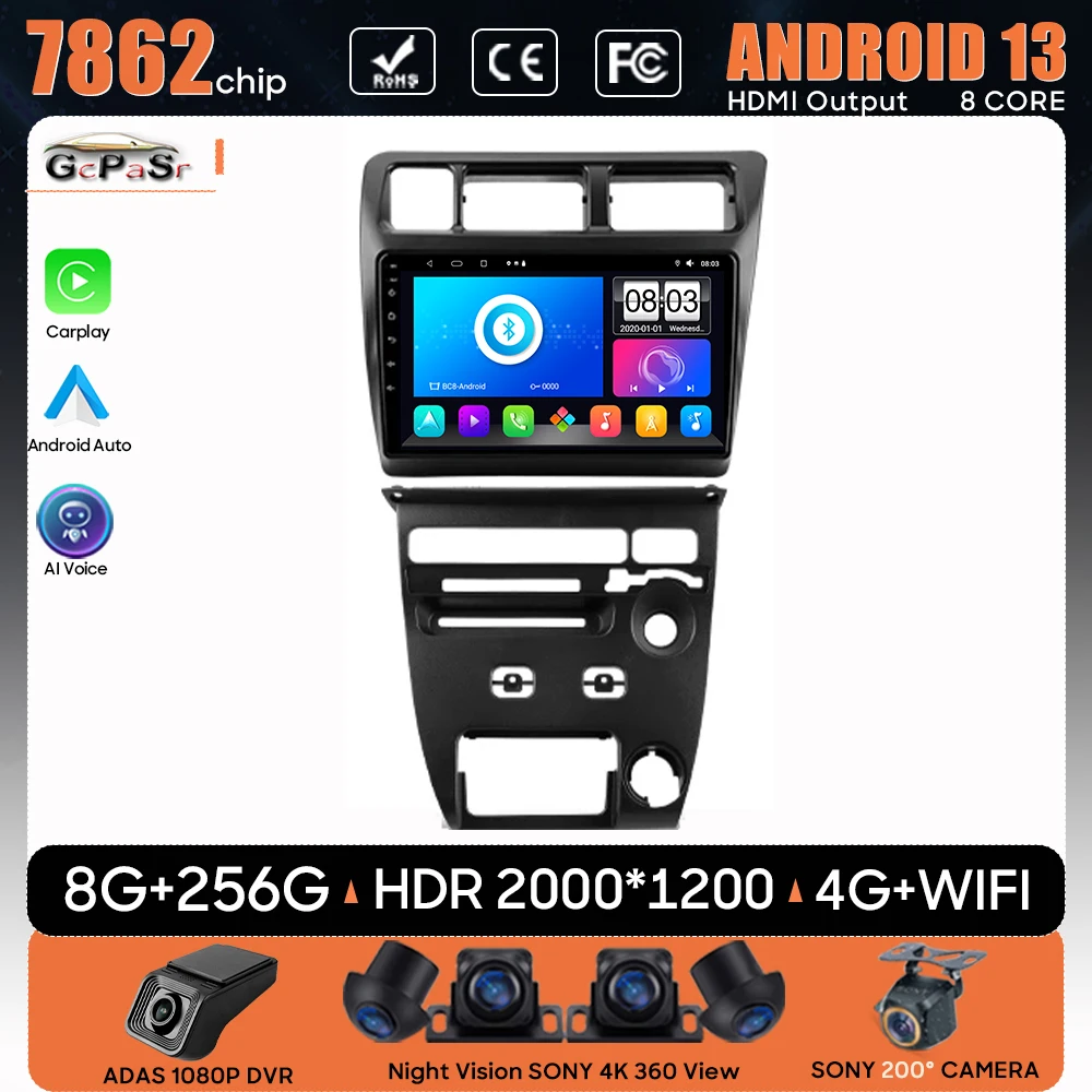 

Car Radio Android 13 For Toyota Sprinter 7 E100 1991 - 2002 Navigation GPS Android Auto Carplay No 2din Multimedia Player WiFi