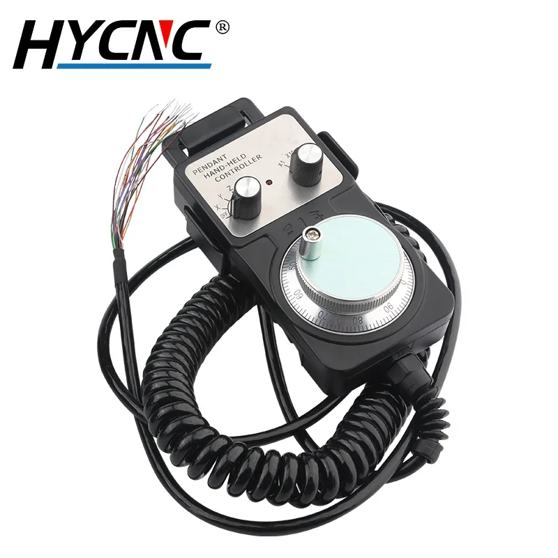 Standard 5v Mpg 4/5/6-axis Cnc Electronic Handwheel Mach3 Motion Control System Pulse Generator With Cable For Router