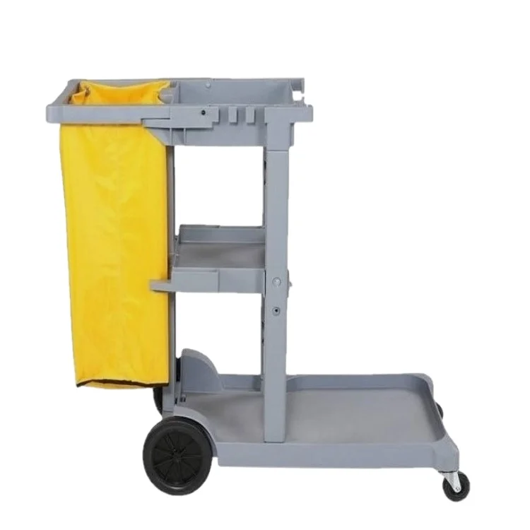 

2025Commercial Hospital & Housekeeping Serving Trolley Cart Hotel Kitchen Service Cleaning Tools