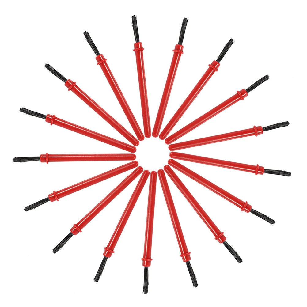 

50pcs Paint Brush Set For Kids 8.5 Cm Small Red Watercolor Brushes Bulk Art Painting Kit For Toddlers Classroom Party