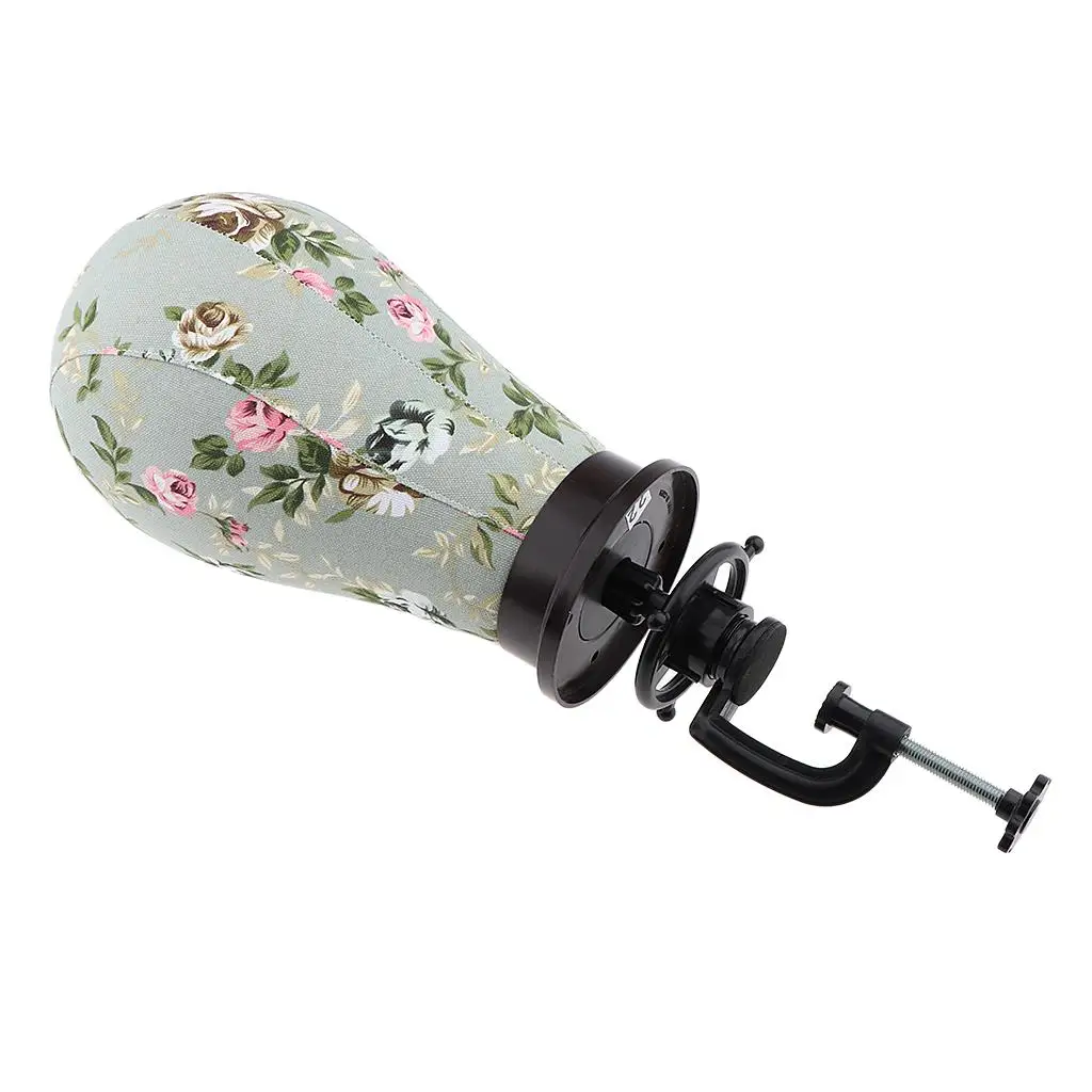 

Wig Head Canvas Mannequin with Plastic Base Professional Cork Head for Wigs Making and Accessories Display for Salon