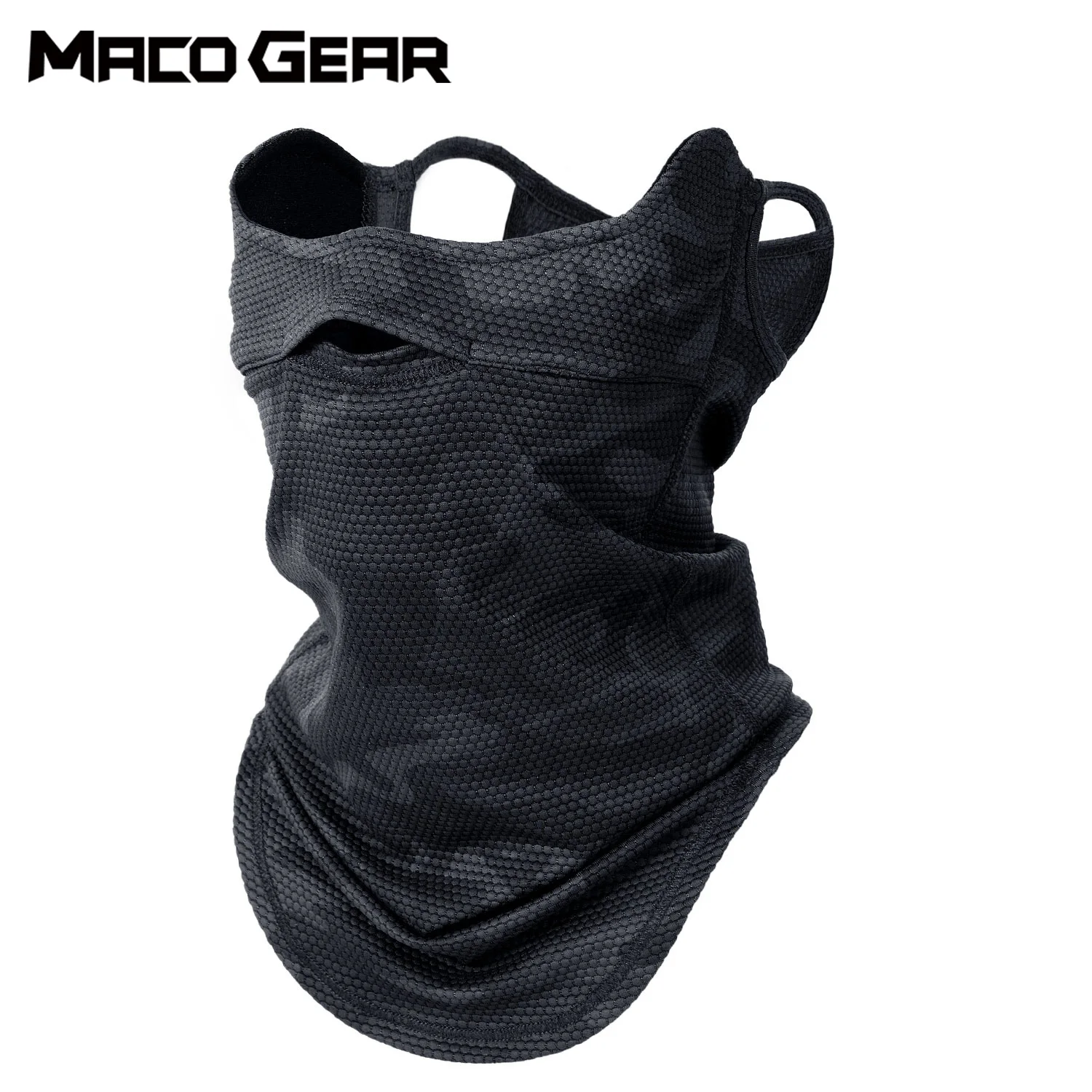 Camo Face Mask Sports Masks Open Breathable Cooling Sun Protection Face Scarf Fishing Running Skiing Hiking Outdoor Accessories