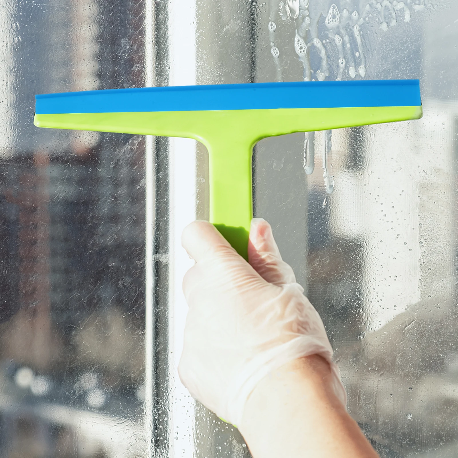 

3pcs Glass Wiper Strip Squeegee Replacement Universal Window Cleaner High Efficiency Easy Installation Fits Various