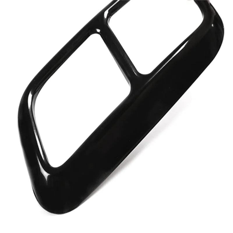 

Plain Car Tail Throat Trim For Land Rover Range Rover Sport 2018-2022 Exhaust Pipe Cover Tail Pipe Cover Trim Gloss Black
