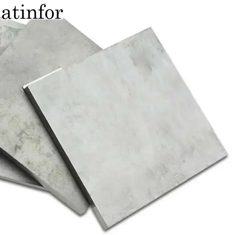 atinfor High-Quality GR5/TC4 Titanium Sheet Titan Alloy 255x40x12mm for Precision Tooling