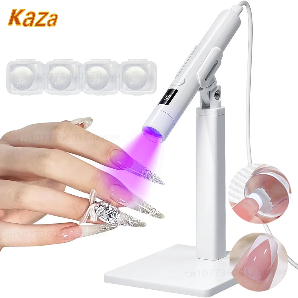 UV LED Nail Lamp Mini UV Nail Drying Lamp Portable UV Lamp for Nail Stand Lamp Professional Ultraviolet Mini Nails Drying Light