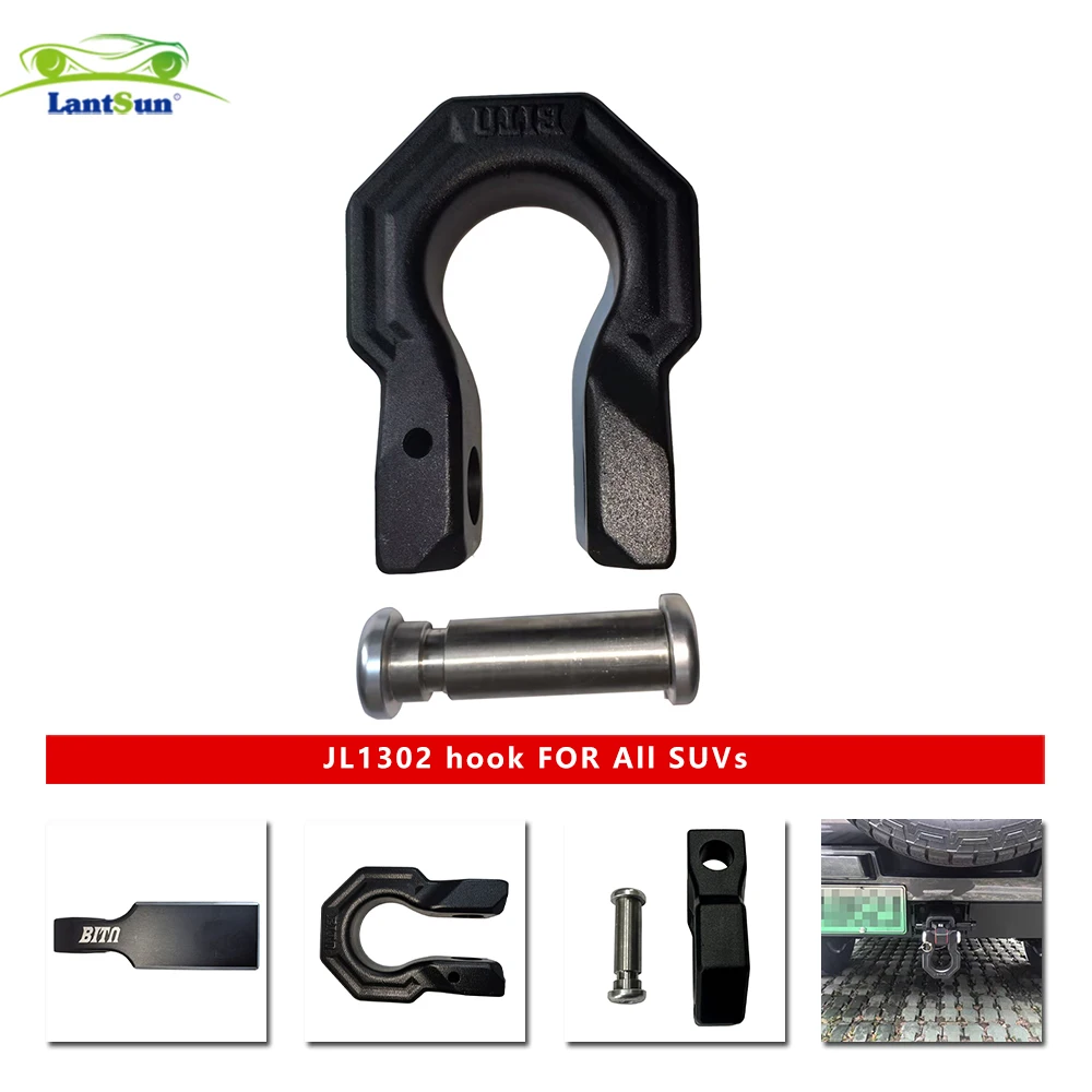 

U Trailer Hook Truck Tow Chain Car Accessories LANTSUN JL1302