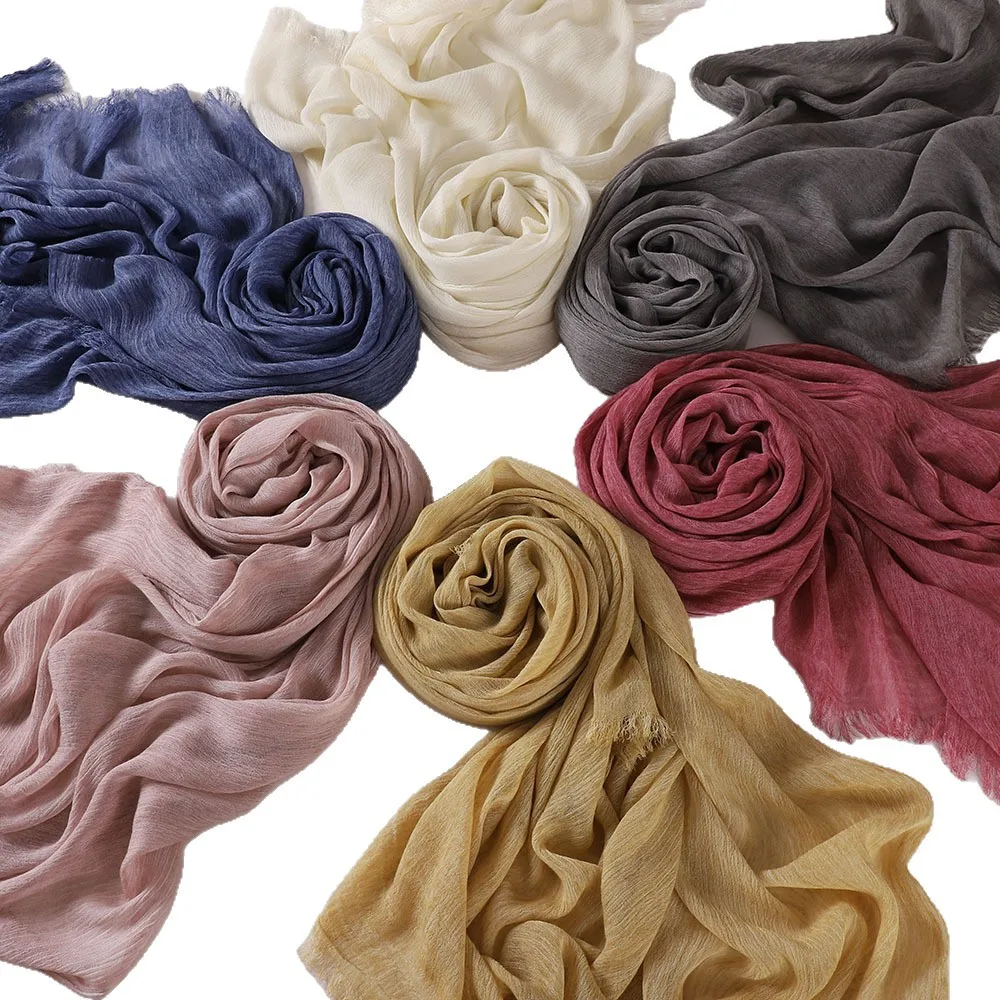 

Muslim Scarf Women Stretchable Hijab Ethnic Turban Full Neck Coverage Long Head Wrap Solid Undercap Bonnet Lightweight Headwear