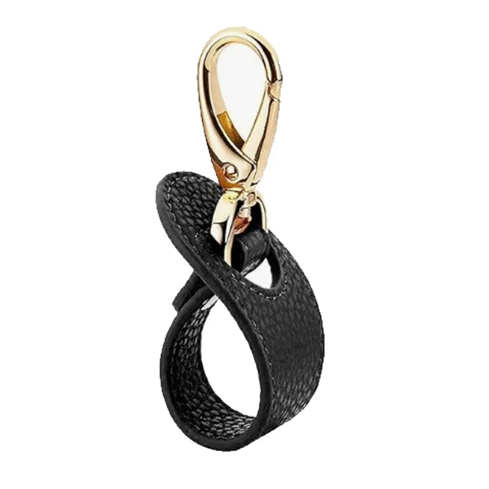 

Portable PU Leather Golf Baseball Hat Clip Solid Color Wallet Buckle Travel Hat Clip Hat Strap Clips On Bag Hat Holder Outdoor