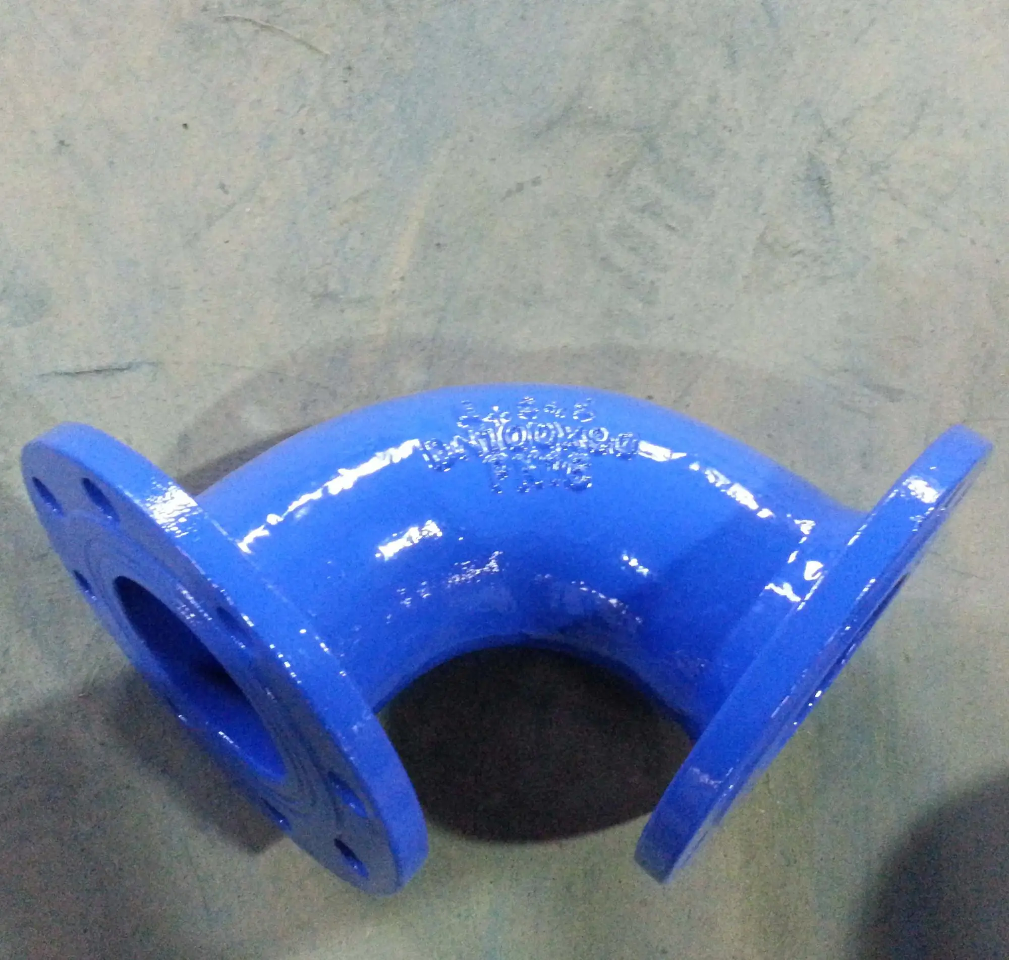 Double Flanged 90 Degree Bend