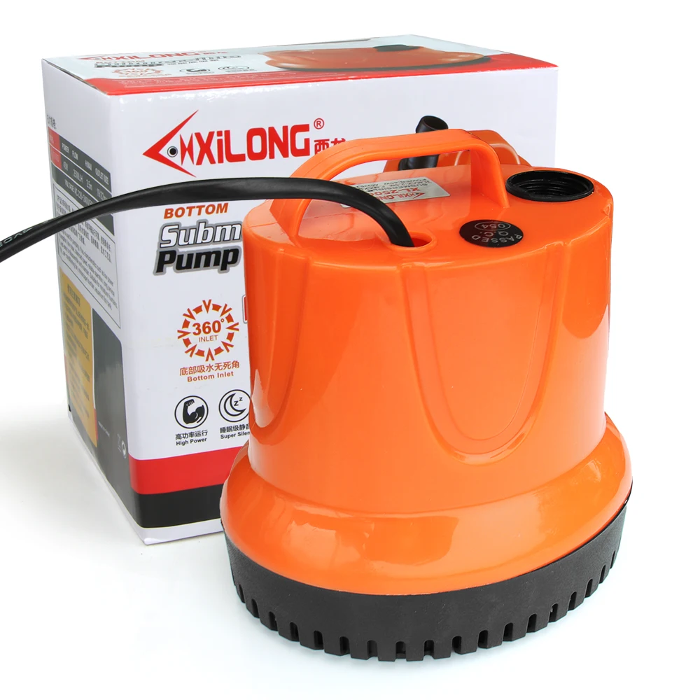 30/45/60/85/110W 220V Bottom Suction Water Pump for Garden Aquarium Fish Pond Silent Submerged Pump Multifunctional Suction Pump