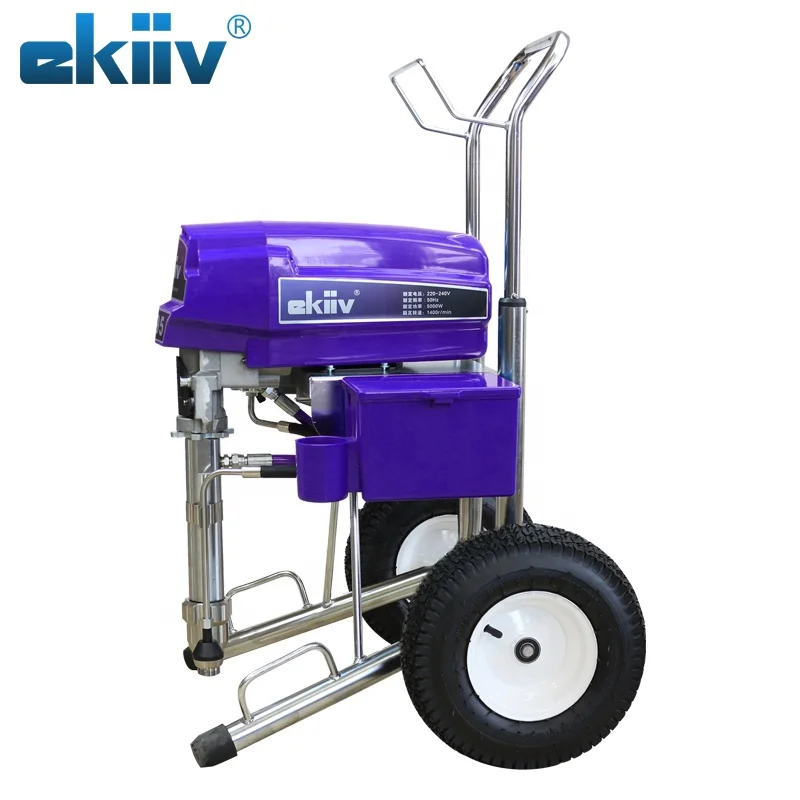 Brushless Electric Airless Sprayer With 22.7MPa Working Pressure And Two Nozzle Tips 629+525 Included Of Paints And Primers