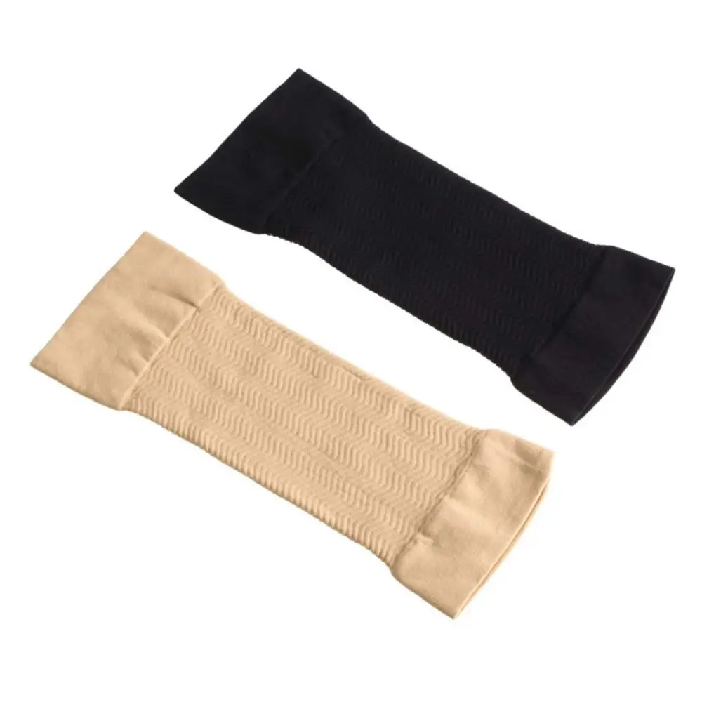 1 Pair Masking Scar Compress Elbow Support Absorb Sweat Shaping Elbow Protective Pad Arm Bandage Elastic Elbow Brace Gym Sport