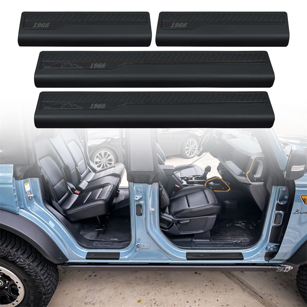 Osłona progu drzwi pasująca do Ford Bronco Sports 2021 2022 2023, części samochodowe, akcesoria samochodowe