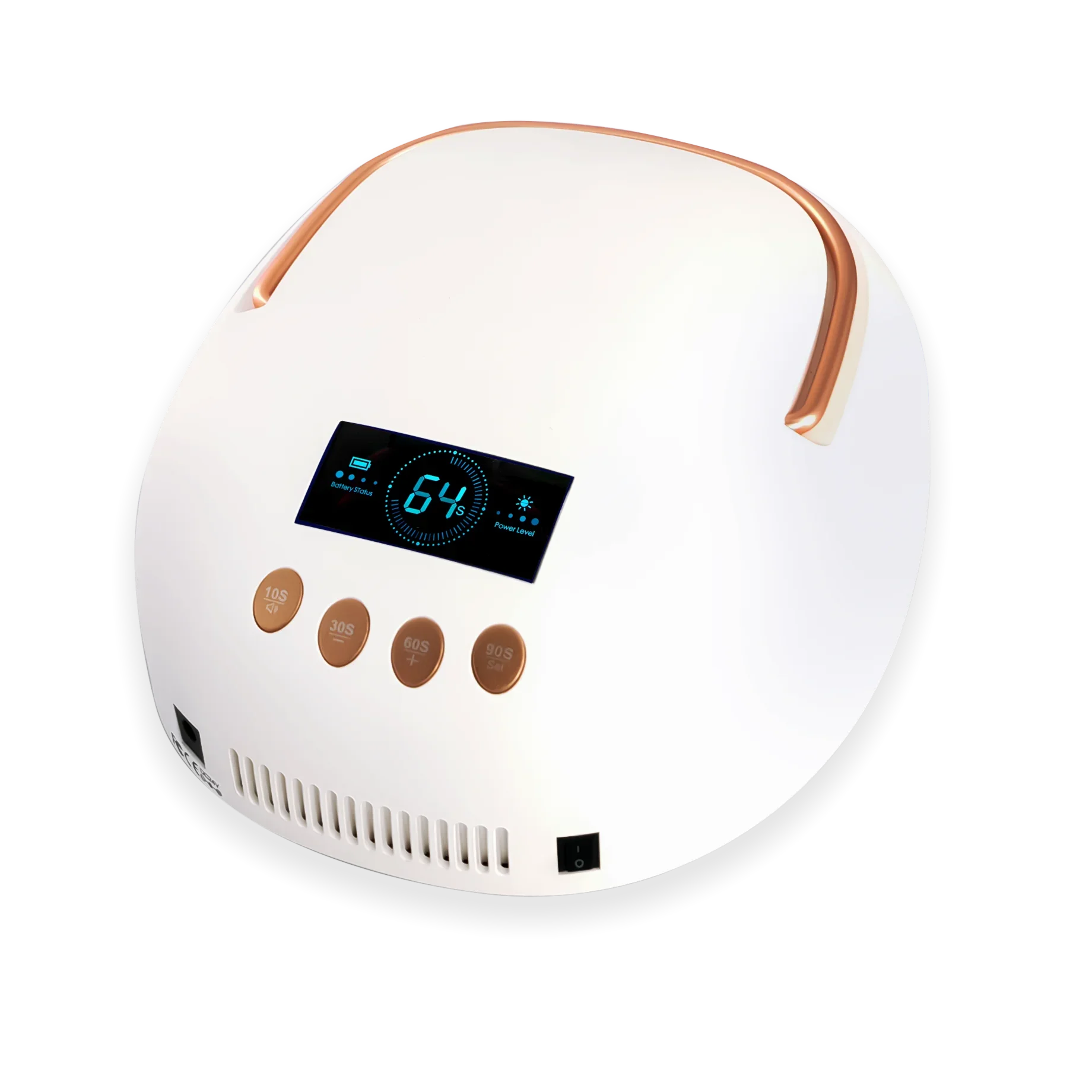 

New Design Portable LED UV Nail Lamp Cure All Gel 80W Rechargeable Nail Dryer Equipment for Salon Nail Technicians