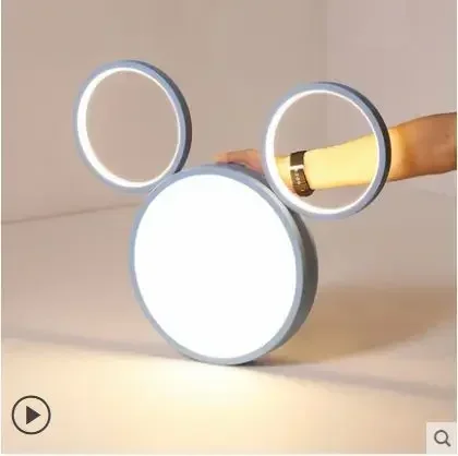 Led ceiling lamp romantic bedroom lamp simple modern creative room ceiling lamp