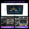 カーラジオマルチメディアトヨタアベンシス T25 2002-2008 アンドロイド 14 ナビゲーションマルチメディアワイヤレス BT Carplay 7862 2K QLED スクリーン 2