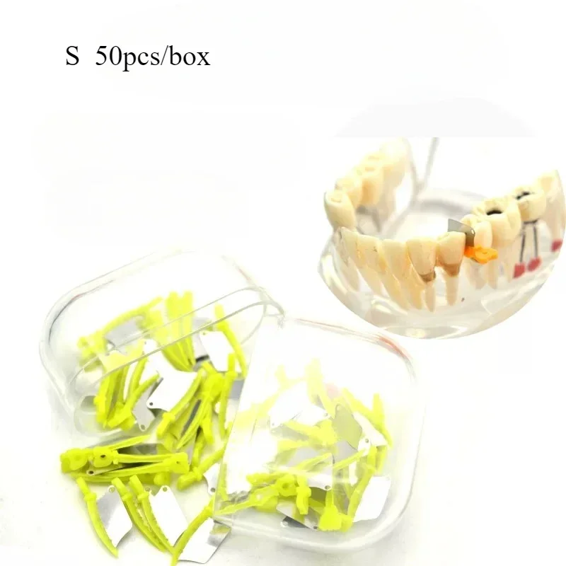 

50pcs/box Dentas Prime Teeth Interproximal Plastic Wedge With Protection Dentist Tool Dentals Materials