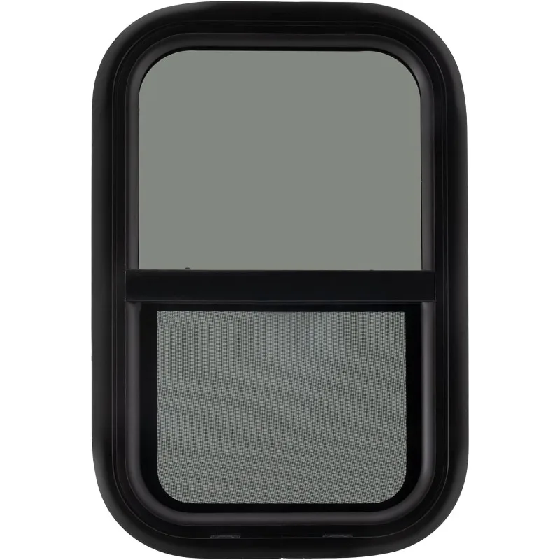 RV Window  14"W X 22"H Teardrop Style  Vertical Sliding | RV Window Replacement | Made In USA