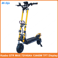 Newest Kaabo Wolf Warrior X Max 60V 27Ah 10inch Dual Motor 2*1100W Foldable Audlt Kaabo Wolf Warrior X Max Electric Scooter