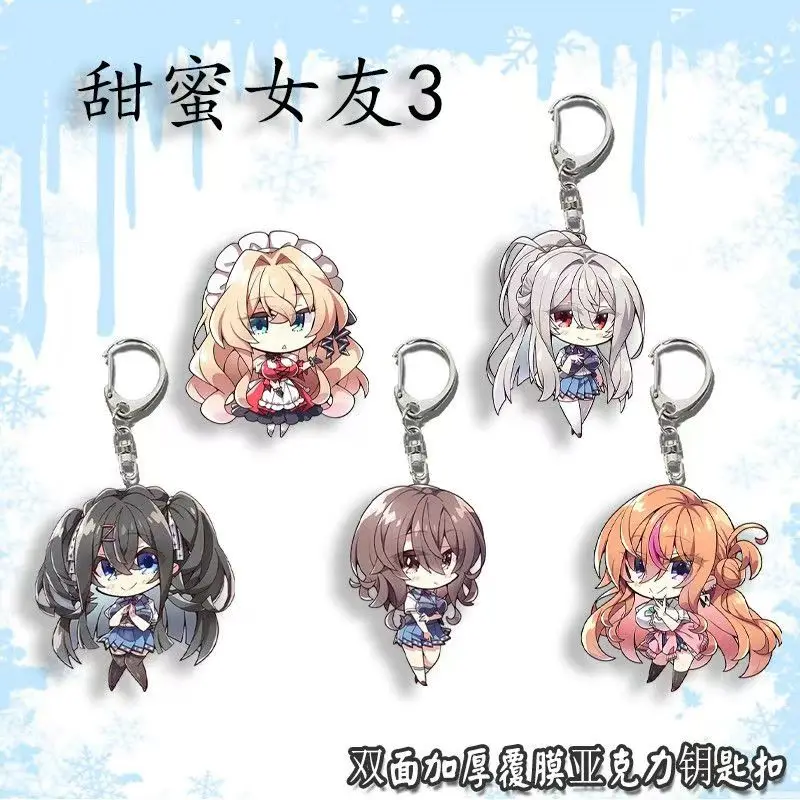 

Game Peripherals Cute Kou Sayumi Figure Acrylic Pendant Yanagi Shion Figurine Acrylic Keychain Yanagi Kanon Decoration Toys Gift