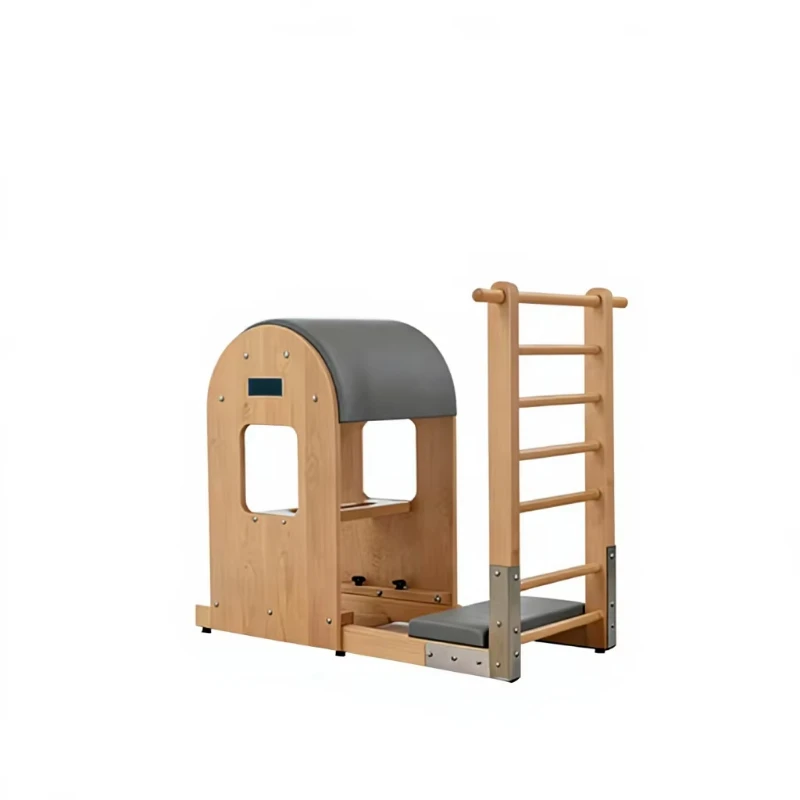 Heavy duty ladder barrel tripod base shockproof solid maple microfiber PU pad multi-scene fitness machine