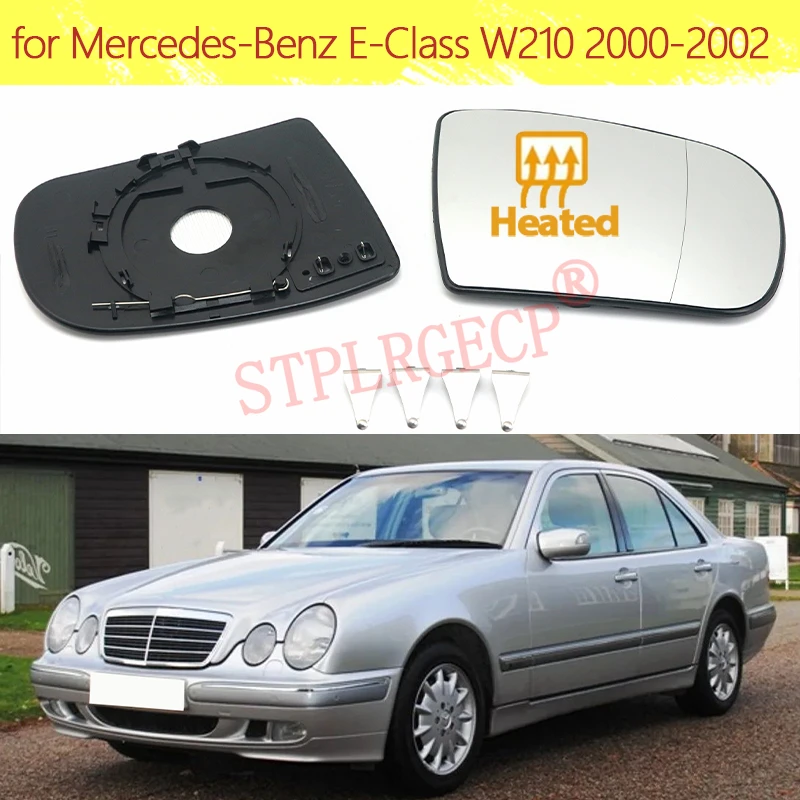 Электрическое зеркало заднего вида с подогревом для Mercedes-Benz E-Class W210 2000-2002, левая сторона, внешнее, с подогреваемым стеклом