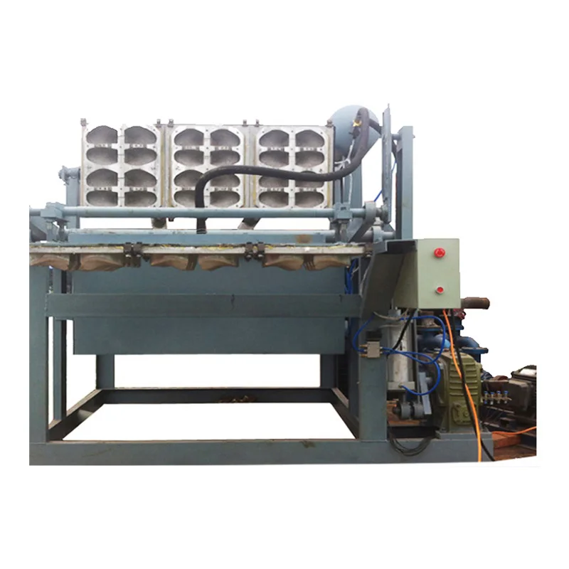 Industrial Automatic Pulp Molding Machine Egg Tray Production Line Paper Egg Carton Equipment Waste Paper Recycling Farm Custom view 4