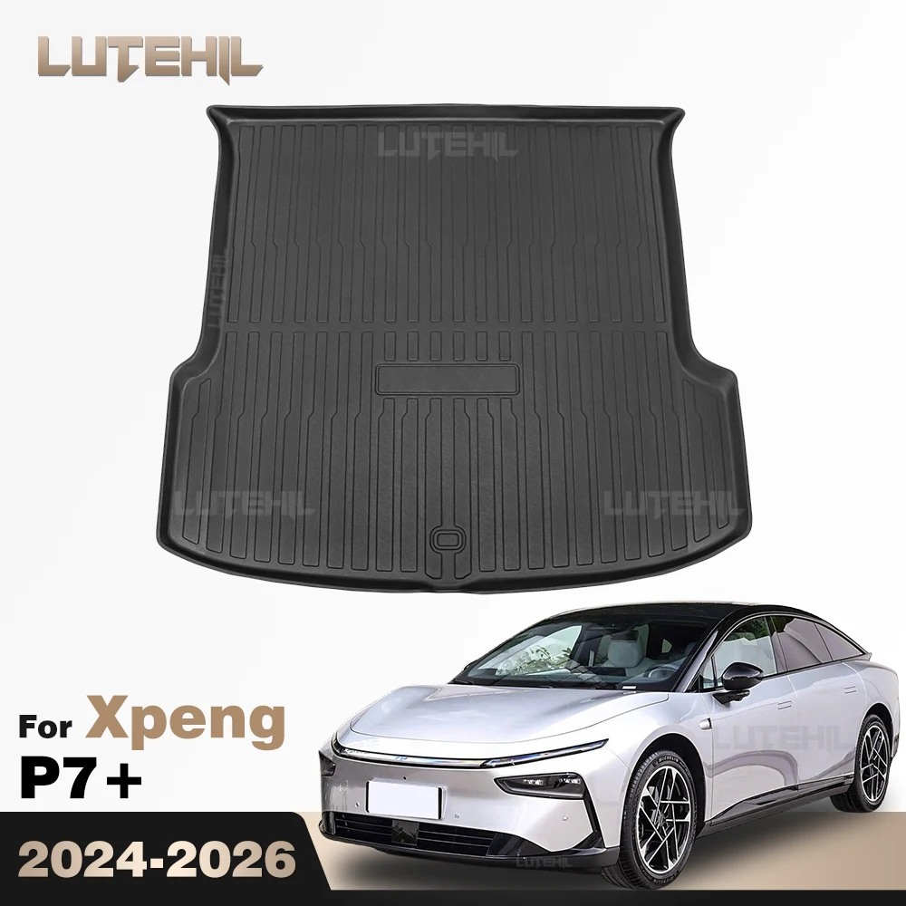 

For Xpeng P7+ 2024-2026 2025 TPE Trunk Mat Mat Cargo Liner Protective Cover Waterproof Accessories