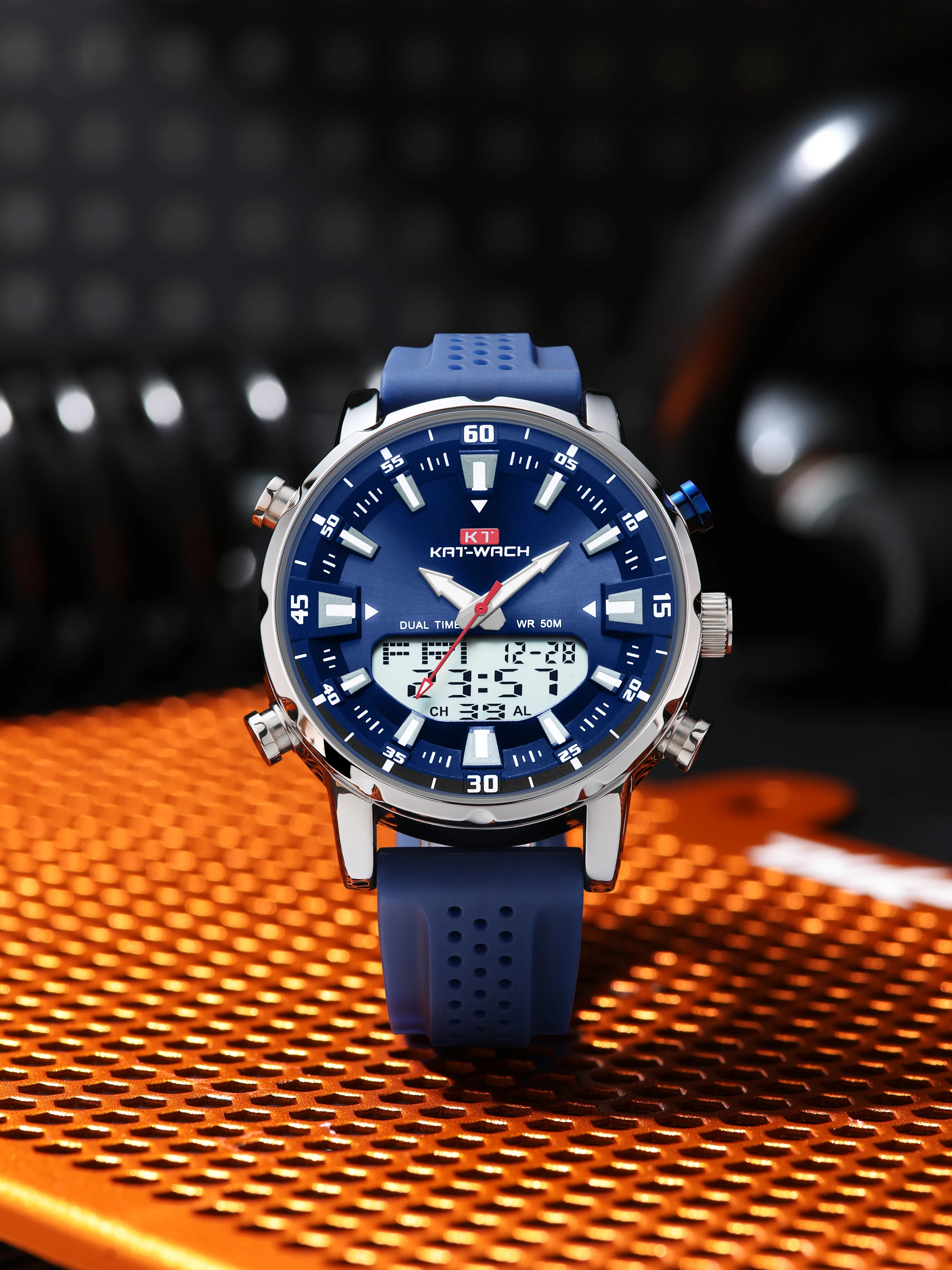 kat-wach Men\'s quartz watches original waterproof high quality automatic male timepiece black watch gifts for dad watches men