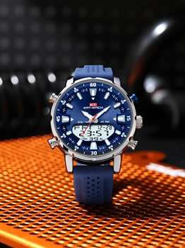 Kat-Wach Men's Quartz Watches Original Waterproof High Quality Automatic Male Timepiece Black Watch Gifts for Dad Watches Men 6