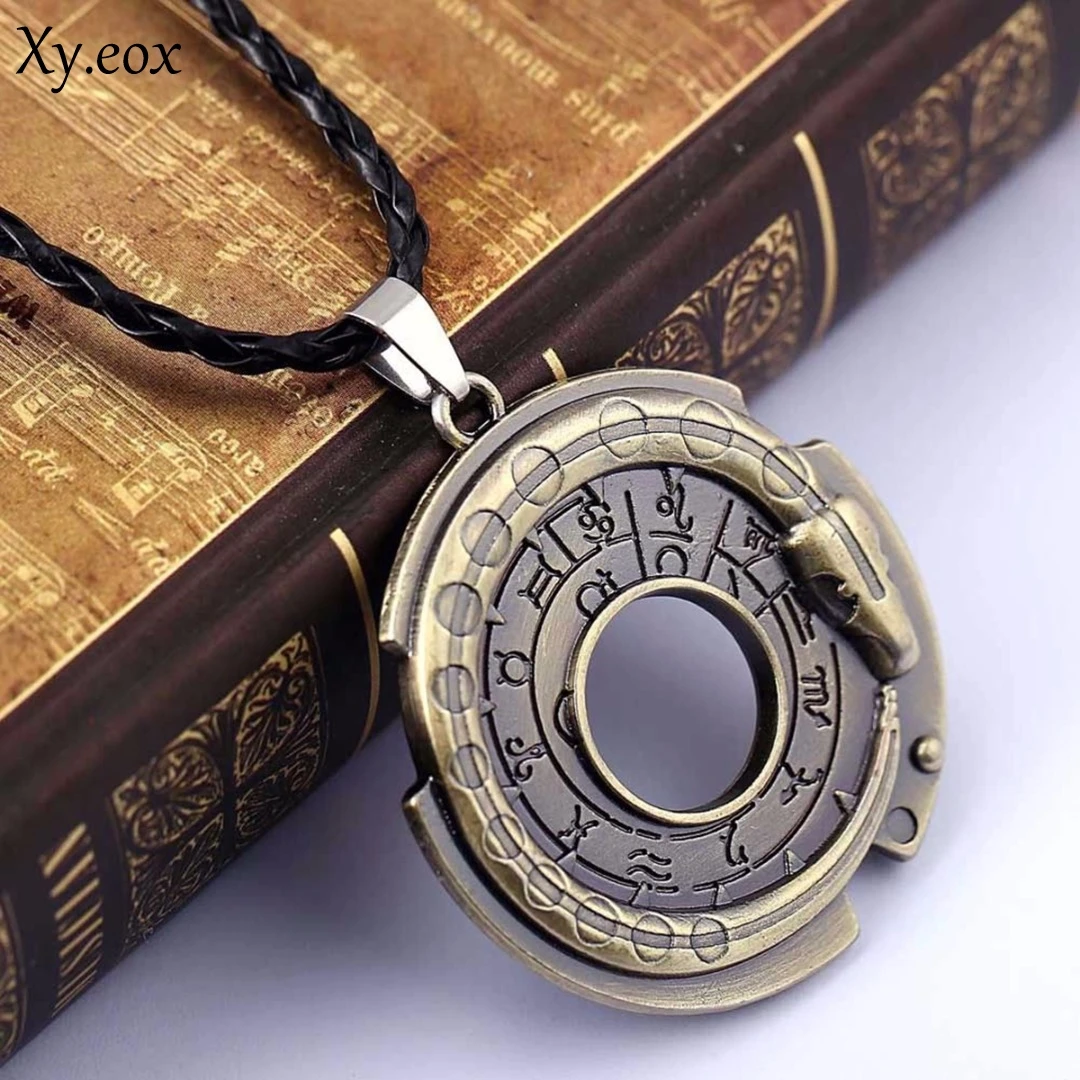 Unisex Amulet Pendant Talisman Necklace Metal Jewelry Lucky Protective