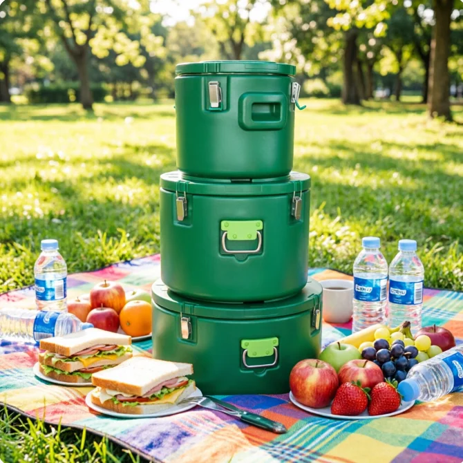 Food Storage Keep Hot - Kotak Penyimpanan Stainless Steel Penghangat Makanan