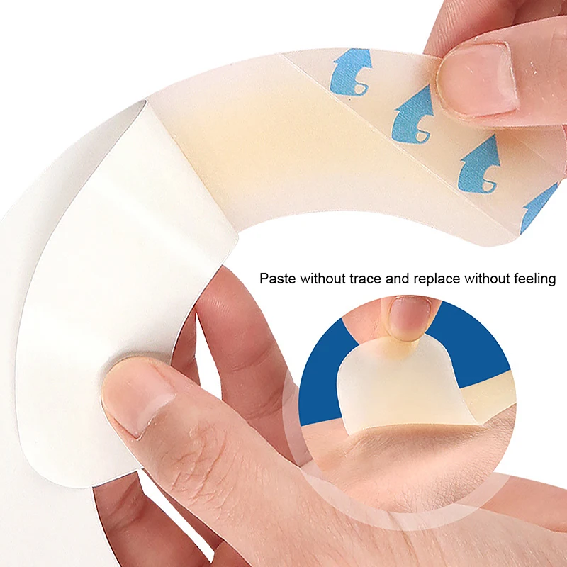 1Pc Hydrocolloid Elastic Ostomy Barrier Strips Colostomy Bag Waterproof Leak Skin Adhesive Ostomy Barrier Tape.~
